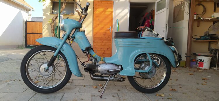 Jawa 50 typ 555 z roku 1959 – Původní stav 1