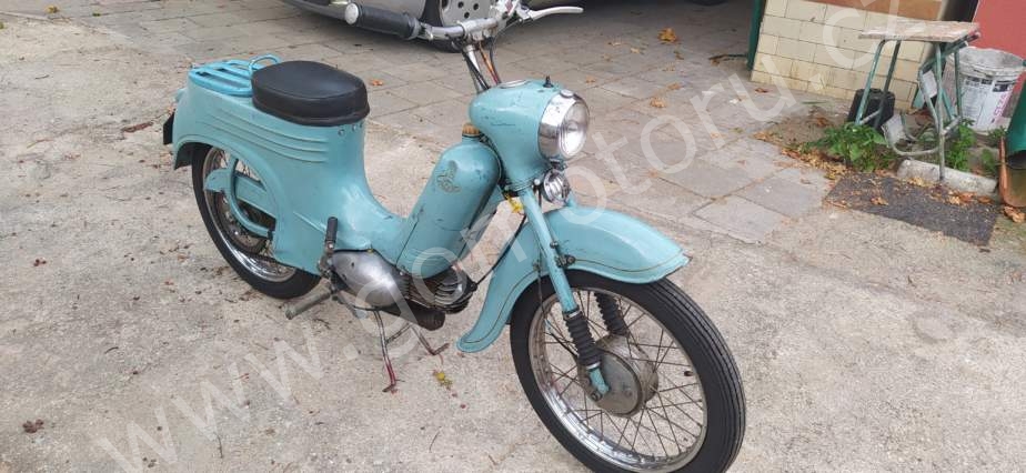 Jawa 50 typ 555 z roku 1959 - První jízda 21 Jawa 50 typ 555 z roku 1959 - První jízda 21