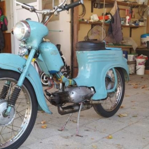 Jawa 50 typ 555 z roku 1959 - Původní stav 4 Jawa 50 typ 555 z roku 1959 - Původní stav 4