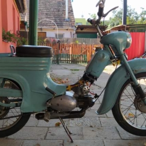 Jawa 50 typ 555 z roku 1959 - Původní stav 6 Jawa 50 typ 555 z roku 1959 - Původní stav 6