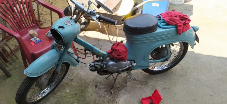 Jawa 50 typ 555 z roku 1959 – Oživení 1