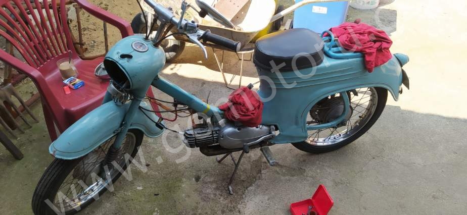 Jawa 50 typ 555 z roku 1959 - Oživení 9 Jawa 50 typ 555 z roku 1959 - Oživení 9