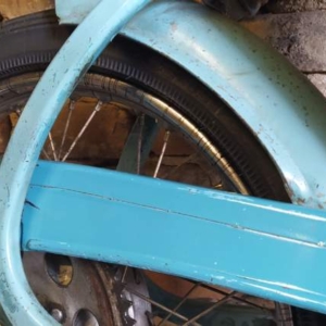 Jawa 50 typ 555 z roku 1959 - Kryt řetězu 45 Jawa 50 typ 555 z roku 1959 - Kryt řetězu 45