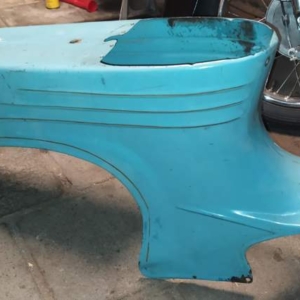 Jawa 50 typ 555 z roku 1959 – Vrácení původní barvy 80 Jawa 50 typ 555 z roku 1959 – Vrácení původní barvy 80