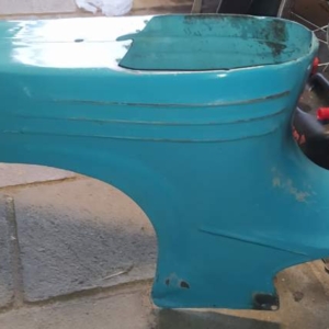 Jawa 50 typ 555 z roku 1959 – Vrácení původní barvy 82 Jawa 50 typ 555 z roku 1959 – Vrácení původní barvy 82