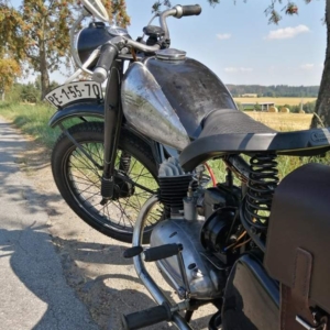ČZ 125 T z roku 1948 – Vyjížďka 2020 199 ČZ 125 T z roku 1948 – Vyjížďka 2020 91