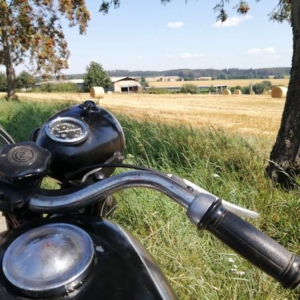 ČZ 125 T z roku 1948 – Vyjížďka 2020 202 ČZ 125 T z roku 1948 – Vyjížďka 2020 94