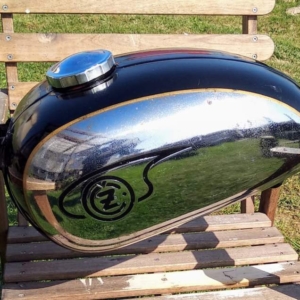 ČZ 250 typ 455 z roku 1961 - Nová nádrž 2 ČZ 250 typ 455 z roku 1961 - Nová nádrž 2