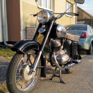 ČZ 250 typ 455 z roku 1961 - Nová nádrž 6 ČZ 250 typ 455 z roku 1961 - Nová nádrž 6