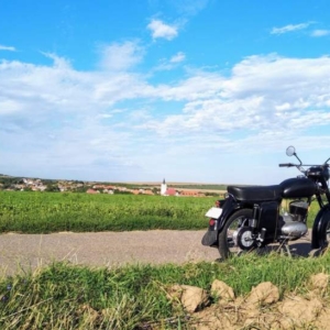 ČZ 250 typ 455 z roku 1961 - První projížďka 186 ČZ 250 typ 455 z roku 1961 - První projížďka 186