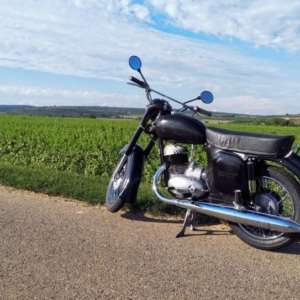 ČZ 250 typ 455 z roku 1961 - První projížďka 190 ČZ 250 typ 455 z roku 1961 - První projížďka 190