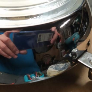 Jawa 50 typ 555 z roku 1959 - Leštění původních chromů 145 Jawa 50 typ 555 z roku 1959 - Leštění původních chromů 145