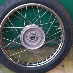 Jawa 50 typ 555 z roku 1959 - Přední kolo 167 Jawa 50 typ 555 z roku 1959 - Přední kolo 167