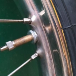 Jawa 50 typ 555 z roku 1959 - Přední kolo 168 Jawa 50 typ 555 z roku 1959 - Přední kolo 168