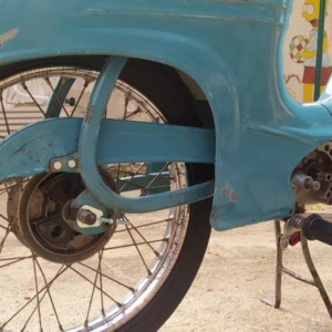 Jawa 50 typ 555 z roku 1959 – Vrácení původní barvy 123 Jawa 50 typ 555 z roku 1959 – Vrácení původní barvy 123