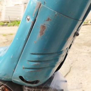 Jawa 50 typ 555 z roku 1959 – Vrácení původní barvy 127 Jawa 50 typ 555 z roku 1959 – Vrácení původní barvy 127