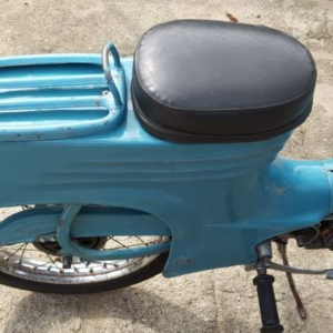 Jawa 50 typ 555 z roku 1959 – Vrácení původní barvy 116 Jawa 50 typ 555 z roku 1959 – Vrácení původní barvy 116