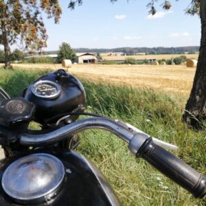 ČZ 125 T z roku 1948 – Vyjížďka 2020 [6]