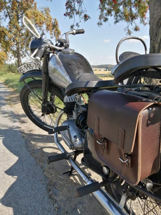 ČZ 125 T z roku 1948 – Vyjížďka 2020 [8]