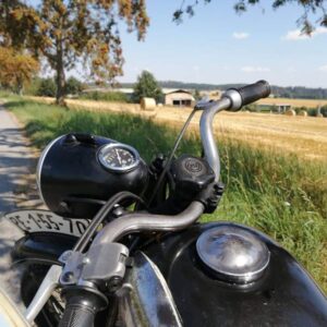ČZ 125 T z roku 1948 – Vyjížďka 2020 [9]