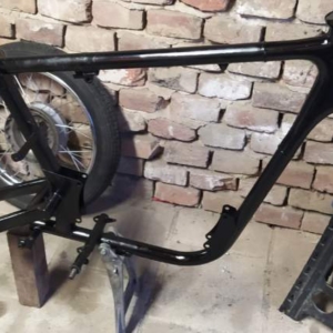 ČZ 125 typ 453 z roku 1961 - Lakování a skládání předku motocyklu 63 ČZ 125 typ 453 z roku 1961 - Lakování a skládání předku motocyklu 63