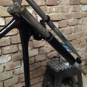 ČZ 125 typ 453 z roku 1961 - Lakování a skládání předku motocyklu 67 ČZ 125 typ 453 z roku 1961 - Lakování a skládání předku motocyklu 67