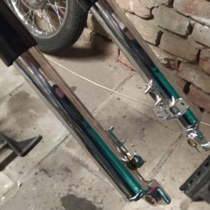 ČZ 125 typ 453 z roku 1961 - Lakování a skládání předku motocyklu 69 ČZ 125 typ 453 z roku 1961 - Lakování a skládání předku motocyklu 69