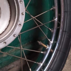 Jawa 50 typ 555 z roku 1959 - Práce na zadní části 201 Jawa 50 typ 555 z roku 1959 - Práce na zadní části 201