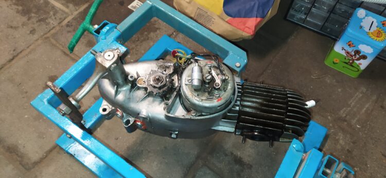 Jawa 50 typ 555 z roku 1959 – GO motoru 1