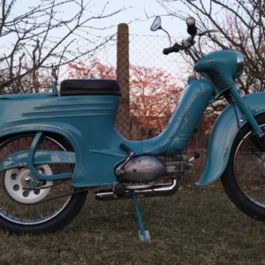 Jawa 50 typ 555 z roku 1959 - Po restaurování 333 Jawa 50 typ 555 z roku 1959 - Po restaurování 333