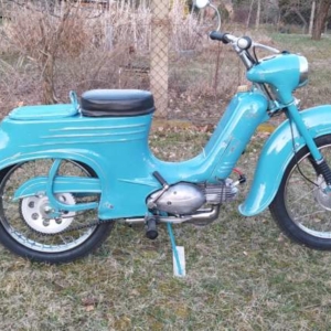 Jawa 50 typ 555 z roku 1959 - Po restaurování 337 Jawa 50 typ 555 z roku 1959 - Po restaurování 337