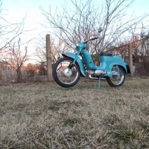 Jawa 50 typ 555 z roku 1959 - Po restaurování 322 Jawa 50 typ 555 z roku 1959 - Po restaurování 322