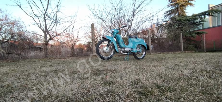 Jawa 50 typ 555 z roku 1959 – První jízda po GO 2 Jawa 50 typ 555 z roku 1959 – První jízda po GO 2