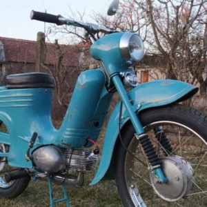 Jawa 50 typ 555 z roku 1959 - Po restaurování 341 Jawa 50 typ 555 z roku 1959 - Po restaurování 341