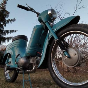 Jawa 50 typ 555 z roku 1959 - Po restaurování 349 Jawa 50 typ 555 z roku 1959 - Po restaurování 349