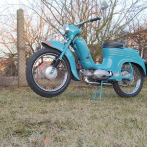 Jawa 50 typ 555 z roku 1959 - Po restaurování 323 Jawa 50 typ 555 z roku 1959 - Po restaurování 323