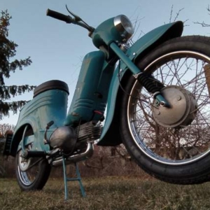 Jawa 50 typ 555 z roku 1959 - Po restaurování 350 Jawa 50 typ 555 z roku 1959 - Po restaurování 350