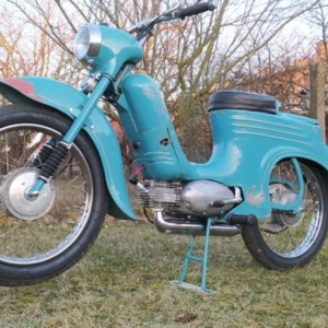 Jawa 50 typ 555 z roku 1959 - Po restaurování 324 Jawa 50 typ 555 z roku 1959 - Po restaurování 324