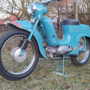 Jawa 50 typ 555 z roku 1959 - Po restaurování 325 Jawa 50 typ 555 z roku 1959 - Po restaurování 325