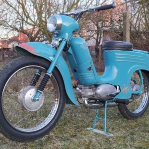 Jawa 50 typ 555 z roku 1959 - Po restaurování 326 Jawa 50 typ 555 z roku 1959 - Po restaurování 326