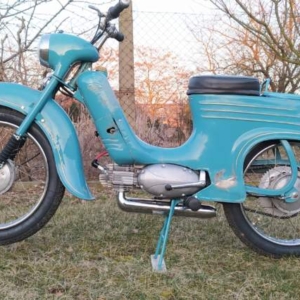 Jawa 50 typ 555 z roku 1959 - Po restaurování 328 Jawa 50 typ 555 z roku 1959 - Po restaurování 328