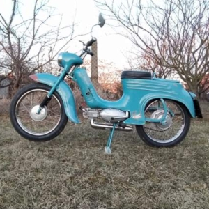Jawa 50 typ 555 z roku 1959 - Po restaurování 329 Jawa 50 typ 555 z roku 1959 - Po restaurování 329
