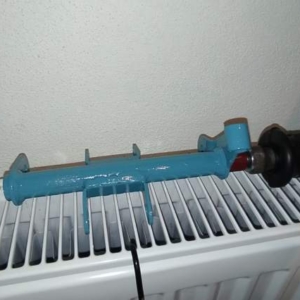 Jawa 50 typ 555 z roku 1959 – Kříž, stojan a výfuk 281 Jawa 50 typ 555 z roku 1959 – Kříž, stojan a výfuk 281