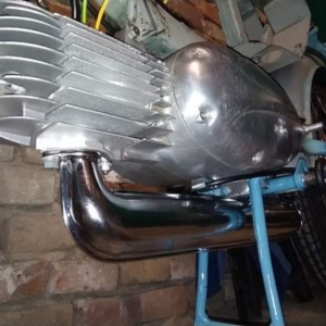 Jawa 50 typ 555 z roku 1959 – Kříž, stojan a výfuk 287 Jawa 50 typ 555 z roku 1959 – Kříž, stojan a výfuk 287