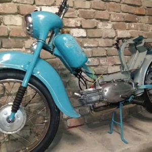 Jawa 50 typ 555 z roku 1959 – Skládání 290 Jawa 50 typ 555 z roku 1959 – Skládání 290