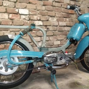 Jawa 50 typ 555 z roku 1959 – Skládání 291 Jawa 50 typ 555 z roku 1959 – Skládání 291