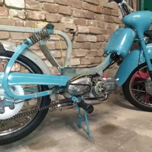 Jawa 50 typ 555 z roku 1959 – Skládání 292 Jawa 50 typ 555 z roku 1959 – Skládání 292