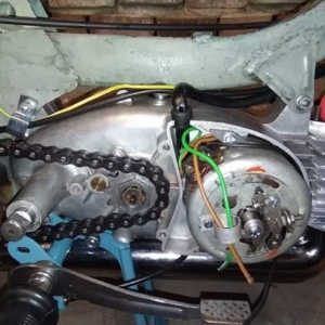 Jawa 50 typ 555 z roku 1959 – Skládání 294 Jawa 50 typ 555 z roku 1959 – Skládání 294