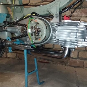 Jawa 50 typ 555 z roku 1959 – Skládání 296 Jawa 50 typ 555 z roku 1959 – Skládání 296