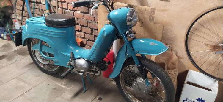 Jawa 50 typ 555 z roku 1959 – Problém s brzdami 1